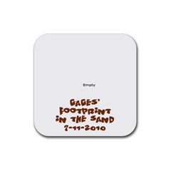 Gage coaster 2 - Rubber Coaster (Square)