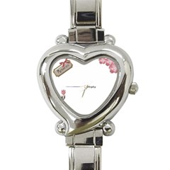 Our Family Watch - Heart Italian Charm Watch