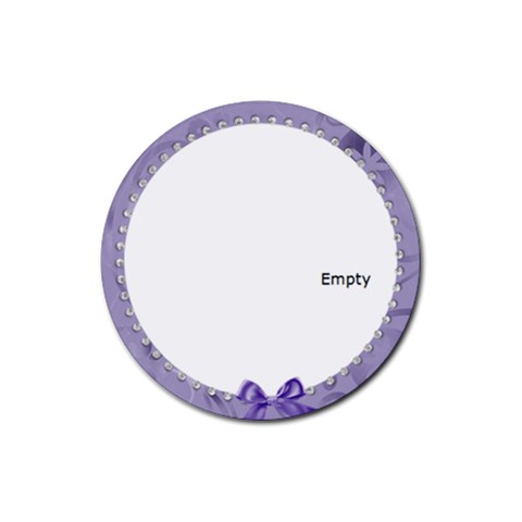 Leandra Round Coaster By Tracy Peterman Front