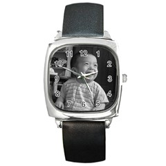 Square Metal Watch