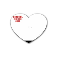 LAURA AND WENDELL  COASTER - Rubber Coaster (Heart)