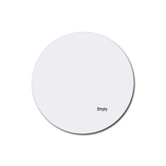 COASTERS - Rubber Coaster (Round)
