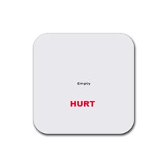 Hurt Guys! - Rubber Coaster (Square)