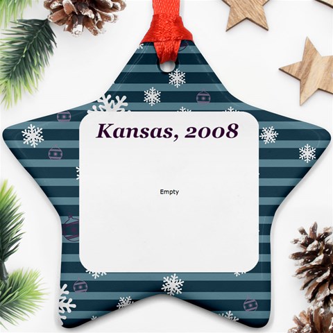 Christmas Ornament By Charity Front