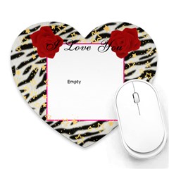 Got my free mousepad in the mail today pretty dope - Heart Mousepad