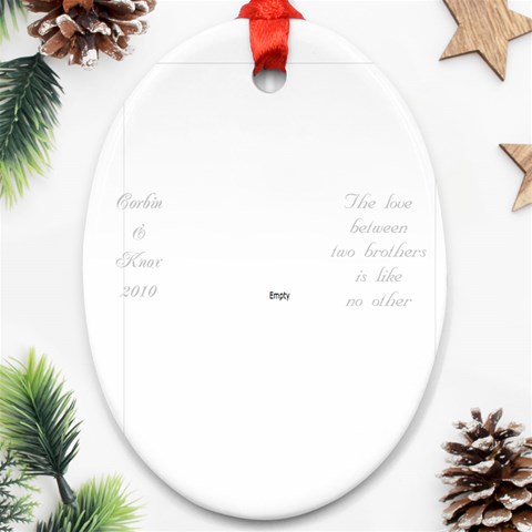 Corbin Knox Ornament By Nichole Front