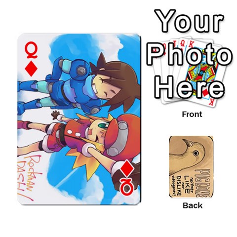 Queen Randomcards By K Kaze Front - DiamondQ