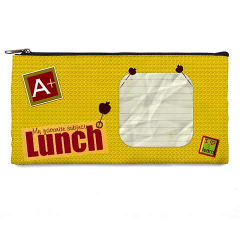 School Pouch By Danielle Christiansen Front