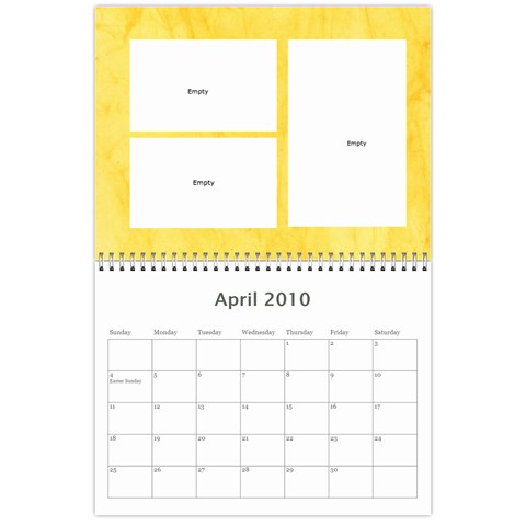 Abbiescalendar By Kerrigan Family Apr 2010
