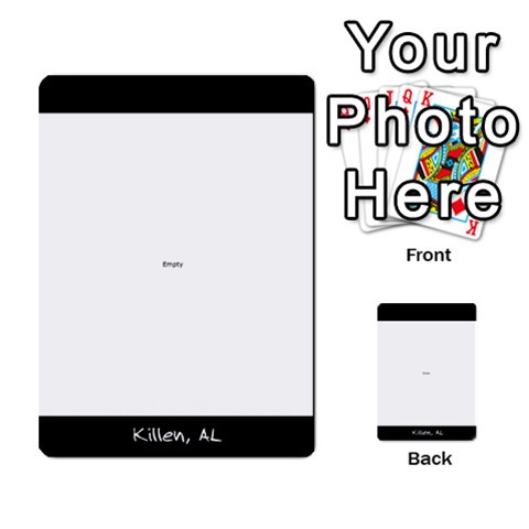 Playing Cards 2 Sides Back