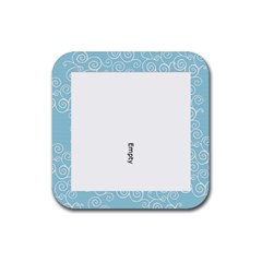 Myrtle Coaster 3 - Rubber Coaster (Square)