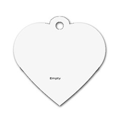 Dixie - Dog Tag Heart (Two Sides)