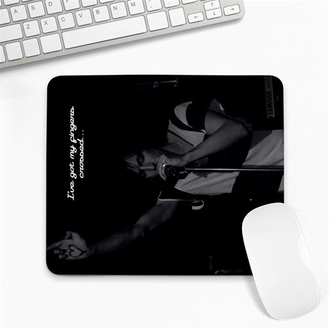 Fingerscrossed By Nelle 9.25 x7.75  Mousepad - 1