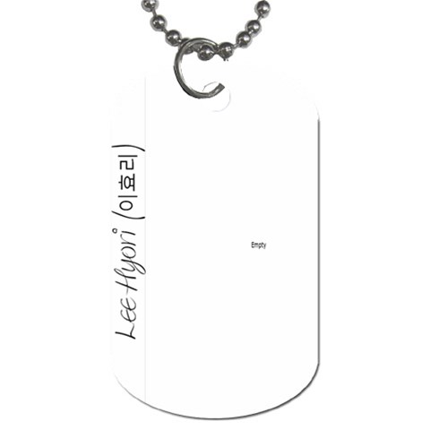 Dog Tag By Elvis Nguyen Front