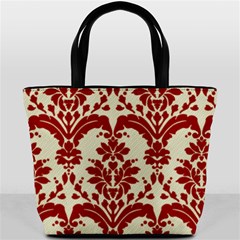 Bucket Bag - Red Toile