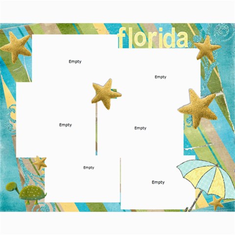 4 8 By 10 Collages By Mallory 10 x8  Print - 1