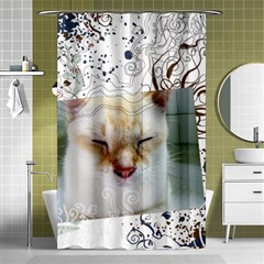 pattern - Shower Curtain 48  x 72  (Small)