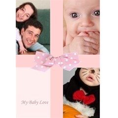 Baby Pink - Greeting Card 5 x 7 Baby Pink - Greeting Card 5 x 7