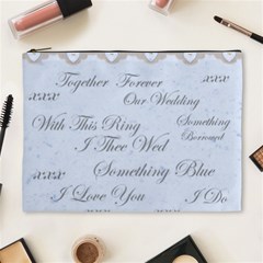 Bridal Shower Gift Cosmetic Bag 10 x 8  - Cosmetic Bag (XL)
