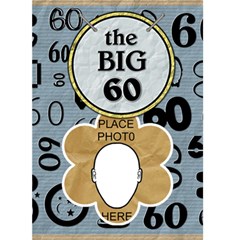 60th Birthday Card - Greeting Card 5 x 7 60th Birthday Card - Greeting Card 5 x 7