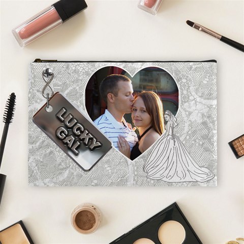 Wedding Cosmetic Case By Lil Front