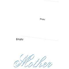 Mother - Greeting Card 5  x 7 