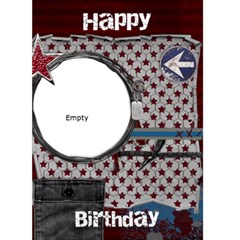 Boys birthday card - Greeting Card 5  x 7 
