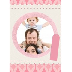 Pink Frame - Greeting Card 5 x 7 Pink Frame - Greeting Card 5 x 7