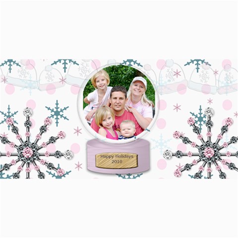 Winter Holiday Christmas Card By Danielle Christiansen 8 x4  Photo Card - 2