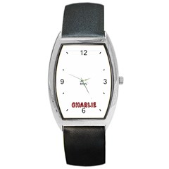 charlieboy - Barrel Style Metal Watch