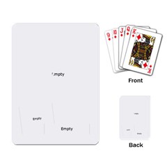 Playing Cards- Father, Dad Design