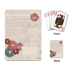 Playing Cards- Flowers Template