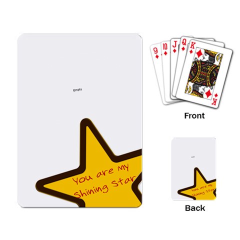 Deck Shining Star By Jorge Back