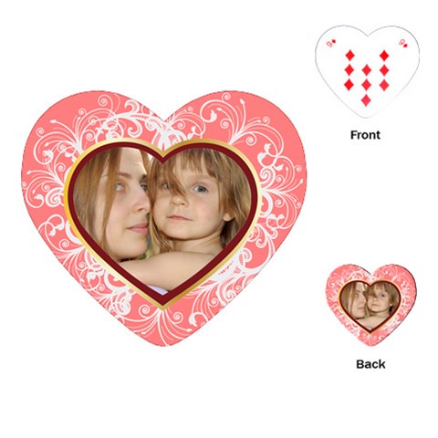 Love Playing Card By Wood Johnson Front