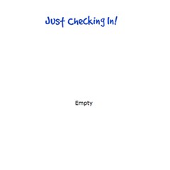 Hello Greeting Card - Greeting Card 5  x 7 