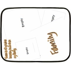 fleece blanket family template (4 styles) - 35 x27  Fleece Blanket (Mini)