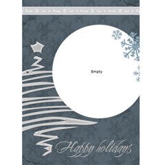 Elegant Pine Personalized Photo Christmas Card - Greeting Card 5  x 7 