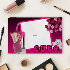 Cute girl - Custom Cosmetic Bag - Cosmetic Bag (Large) Cute girl - Custom Cosmetic Bag - Cosmetic Bag (Large)