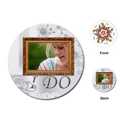 I do - Playing Cards Single Design (Round) I do - Playing Cards Single Design (Round)