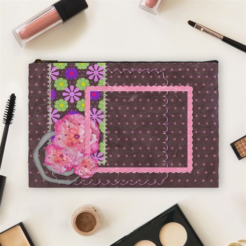 Cosmetics Bag Large Little Lady By Angel Front