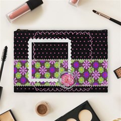 cosmetics bag large_little lady - Cosmetic Bag (Large)