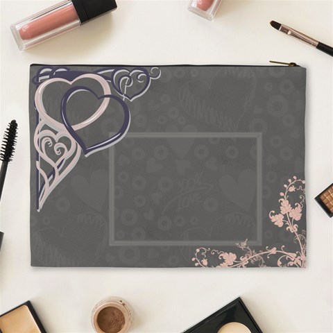 What A Sweetheart Cosmetic Bag 2 By Catvinnat Back