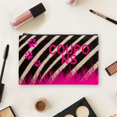 zebra coupon med..cosmo bag - Cosmetic Bag (Medium)