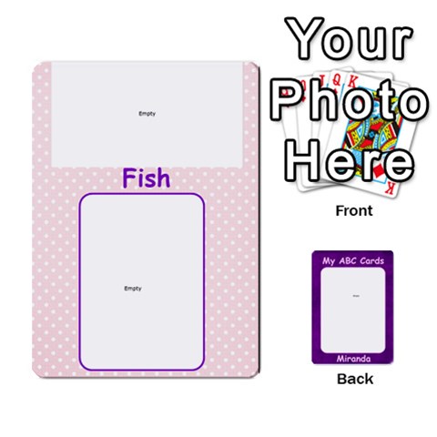 Queen Abc Family Cards For Miranda By Debra Macv Front - SpadeQ