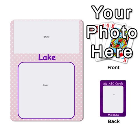 Queen Abc Family Cards For Miranda By Debra Macv Front - HeartQ