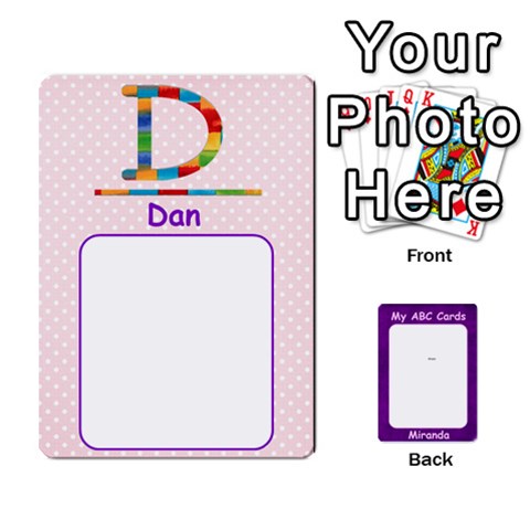 Abc Family Cards For Miranda By Debra Macv Front - Spade10