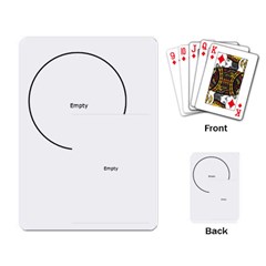 40th Birthday Playing Cards