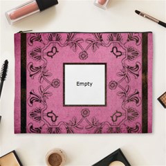 Pink Art Nuveau Cosmetic bag - Cosmetic Bag (XL)