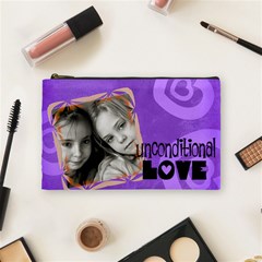 Unconditional Love Violet - Cosmetic Bag (medium)  