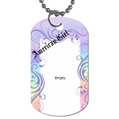 brigette bday tag - Dog Tag (Two Sides)